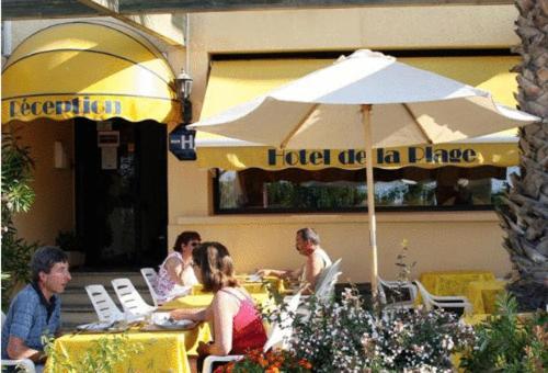 Hotel De La Plage - Barcares Le Barcarès Eksteriør billede